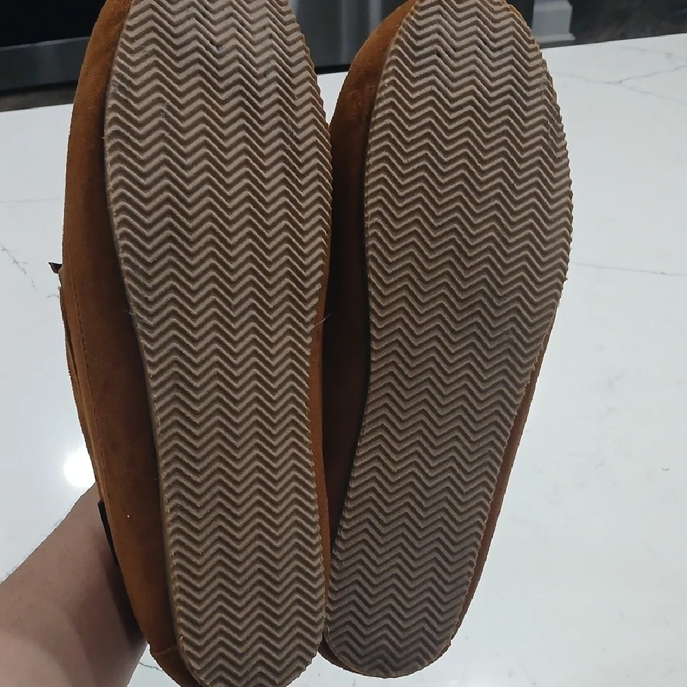 Polo by Ralph Lauren Men's Brown Moccasin Shoes New Without Box Or Tags Sz 12